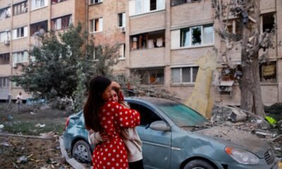 Ukraine Russia war latest: European leaders accuse Putin of ‘sabotaging peace’ after devastating Kyiv attack that killed 23
