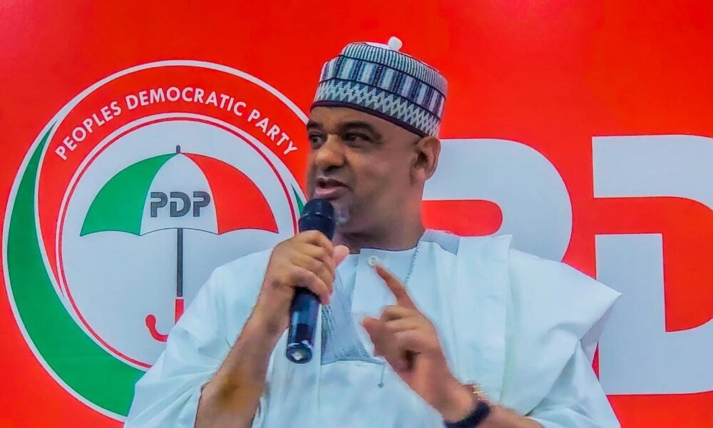 Politics1 day ago
																															
															PDP appoints Damagum as substantive National Chairman
															The Peoples Democratic Party, PDP has appointed Iliya Damagum as the substantive National Chairman of the Party. This comes as the party holds her 102nd National...