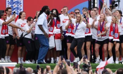 Unlock the Secrets: How Sarina Wiegman’s Dance with Burna Boy Reveals Surprising Insights About the England Lionesses!