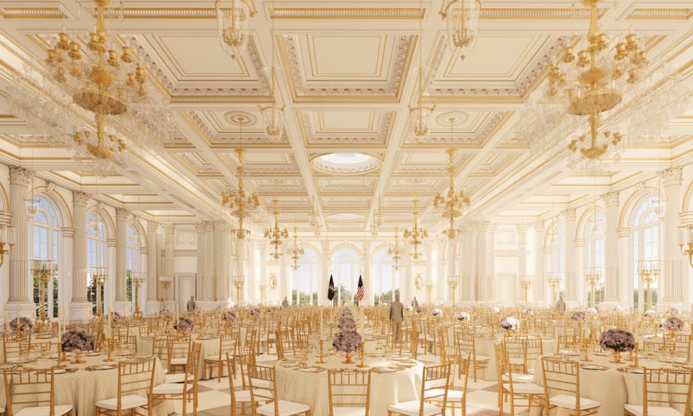 Trump’s grand ballroom is going to be even bigger than expected now 40% larger than proposed