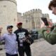 ‘He’s the big boss!’ Trump supporters line Windsor streets as US president’s state visit begins