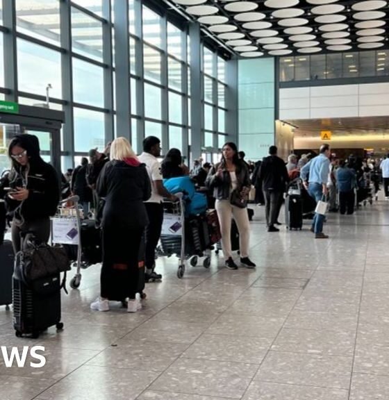 Massive Delays Hit Travelers: Airport Check-In System Crashes! Find Out Why!