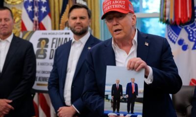 Trump compares Zelensky and Putin to children and says ‘maybe they have to fight a little longer’