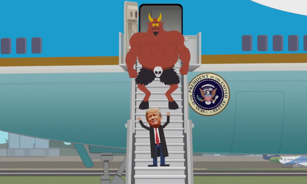 South Park jabs at Trump’s ‘relationship with Satan’ with shocking twist in latest episode