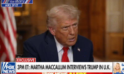 ‘These people are crazed lunatics’: Trump gives rambling answer when pressed about attacks on First Amendment