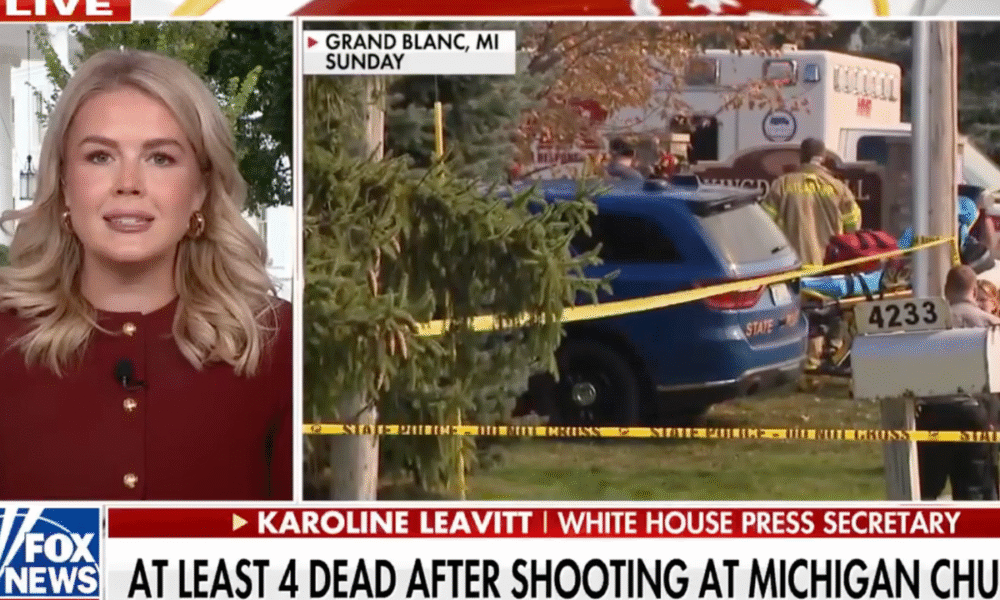 Karoline Leavitt claims Michigan church shooter ‘hated people of Mormon faith’ as Trump decries ‘attack on Christians’