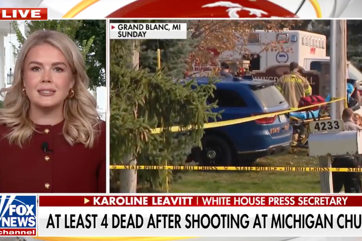 Karoline Leavitt claims Michigan church shooter ‘hated people of Mormon faith’ as Trump decries ‘attack on Christians’