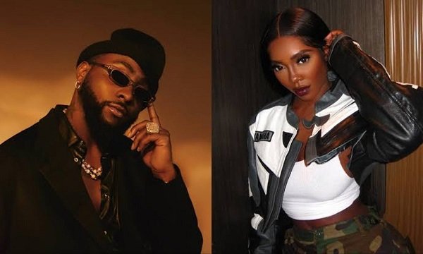 Tiwa Savage and Davido