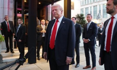 Trump dines out in DC to celebrate crime crackdown – and gets called ‘the Hitler of our time’