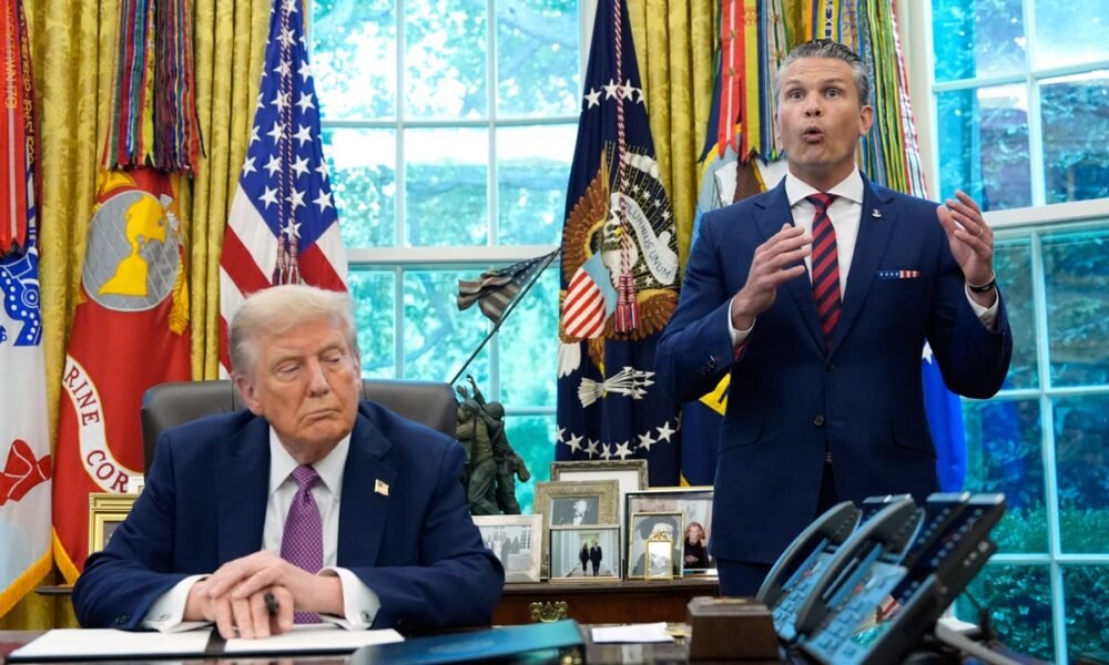 Trump to attend Hegseth’s ‘warrior ethos’ speech dragging generals in from around the globe: report