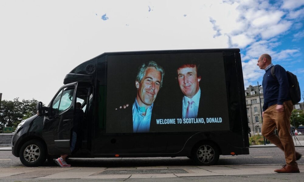 Trump’s alleged ‘bawdy’ birthday letter to Jeffrey Epstein is now public