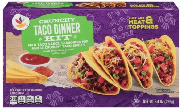 Grocery store taco kits recalled after hot chocolate packets were found inside
