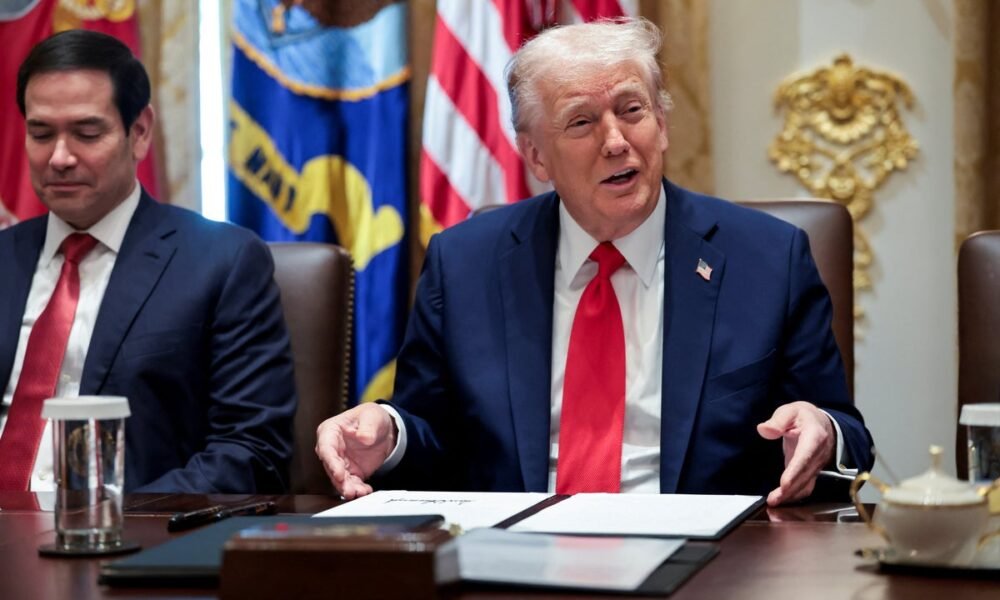 Trump ‘going to try and make a trip’ to Middle East ‘Monday or Tuesday’ timed to Gaza hostage release
