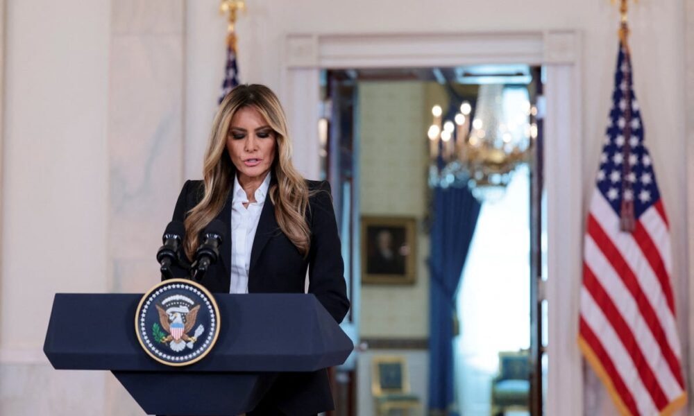 Melania Trump reveals she has been talking to Putin through ‘back channels’ about kidnapped Ukrainian children as 8 are reunited with families