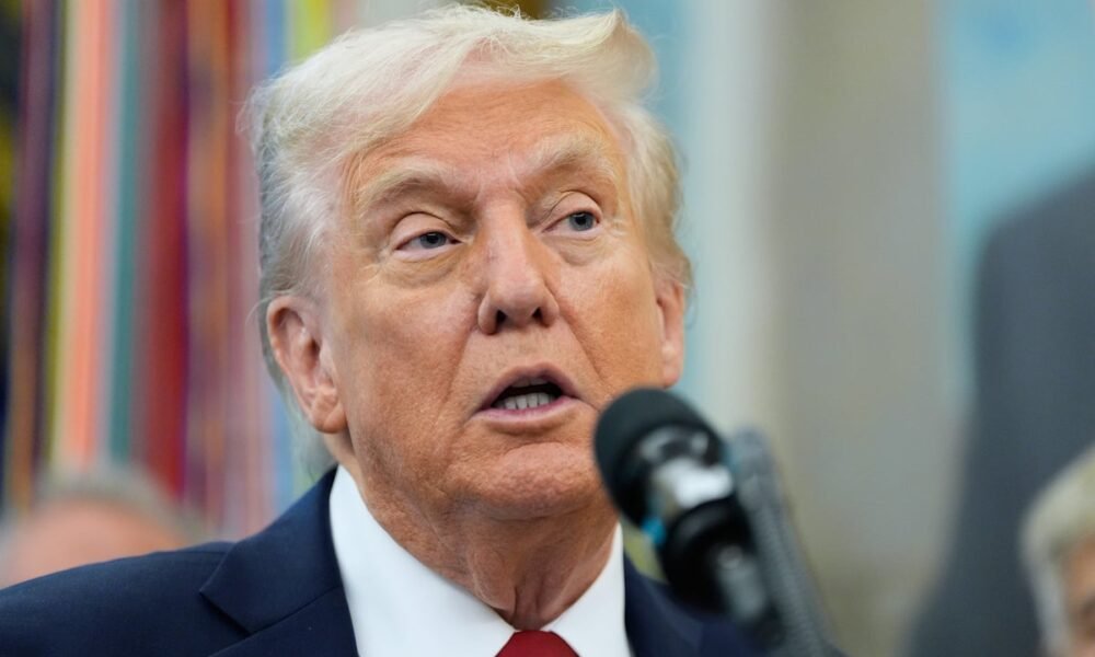 Trump’s approval rating down to 40% with a majority of Americans also opposing troop deployments, new poll shows