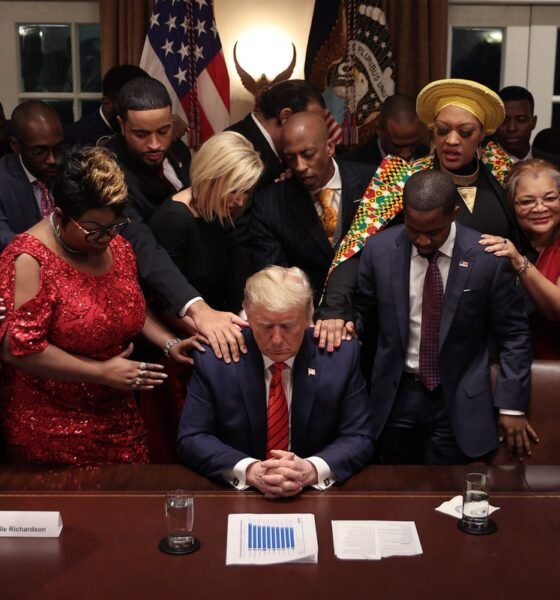 A third of Americans believe Trump’s rise to power is part of God’s plan as he leans further into MAGA evangelicalism