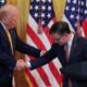 Trump’s peace pursuit leaves House Speaker Mike Johnson holding the bag amid US government shutdown