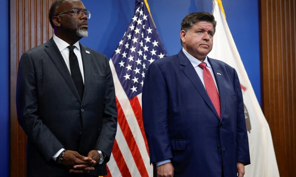 Trump calls for JB Pritzker and Brandon Johnson to be tossed in jail for not giving in to his takeover plans