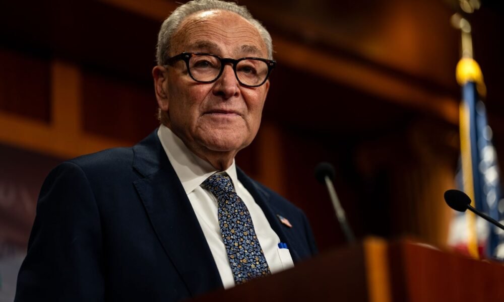 Schumer warned a shutdown would hand Project 2025’s architect ‘freedom’ to slash the government. So why did he do just that?