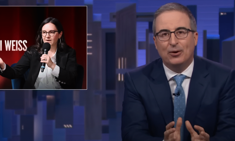 John Oliver skewers Paramount for hiring ‘irresponsible’ Bari Weiss to run CBS News