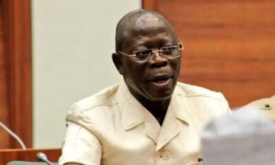 'It may not be helpful to him' - Oshiomhole advises Jonathan over 2027 ambition