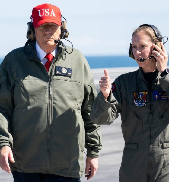 ‘Don’t worry about it, it’s all coming’: Trump promises pay raises for sailors as he celebrates 250 years of US Navy during shutdown