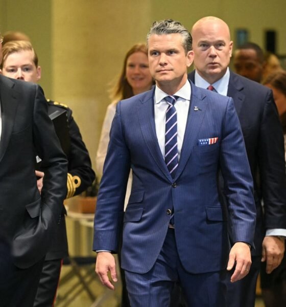Pete Hegseth’s plane forced to make emergency landing in the UK