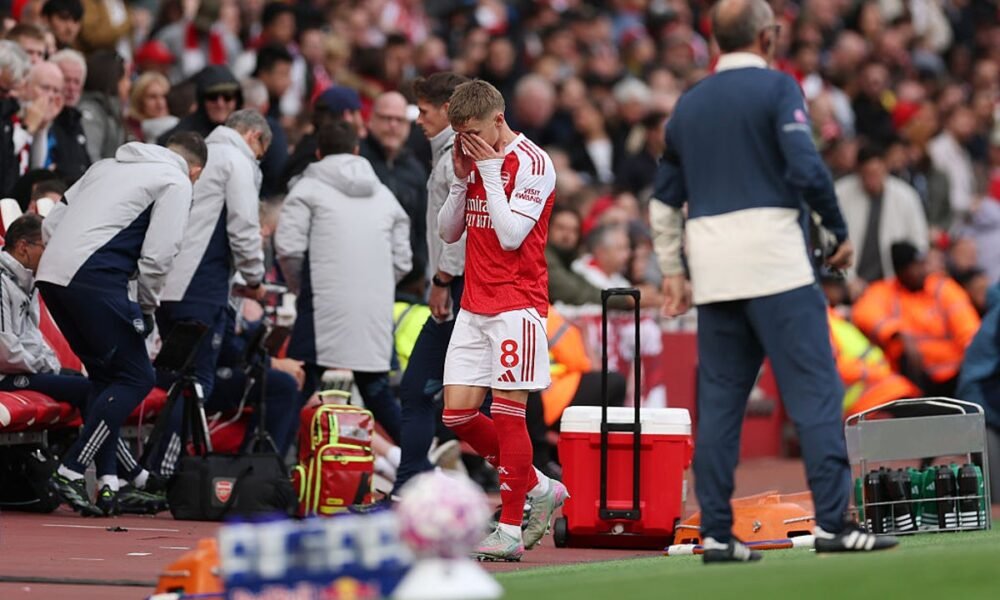 Shocking Injury Alert: Arsenal Captain Martin Ødegaard Exits Early Against West Ham!