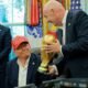 Trump Claims Infantino Would Instantly Shift World Cup Matches at His Request – Find Out Why!