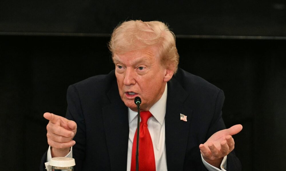 Trump says ‘we took the freedom of speech away’ as officials compare Antifa to Hamas in White House roundtable